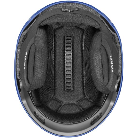 UVEX Kask narciarski dziecięcy Minimo style niebieski, Kolor: niebieski, Rozmiar: 48-52, 4 zdjęcie