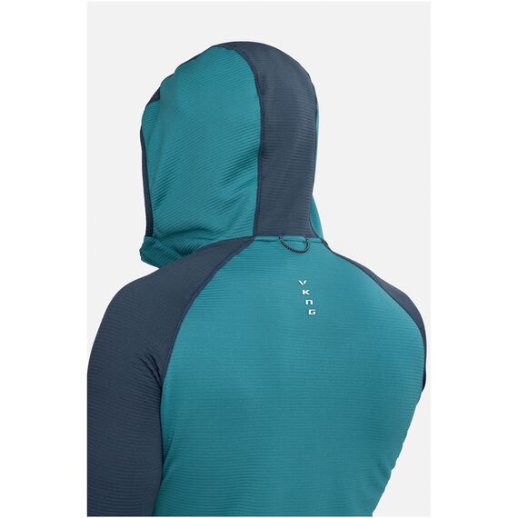 VIKING Bluza męska Birger rozpinana z kapturem niebiesko granatowa, Kolor: niebieski, Rozmiar: XL, 7 zdjęcie