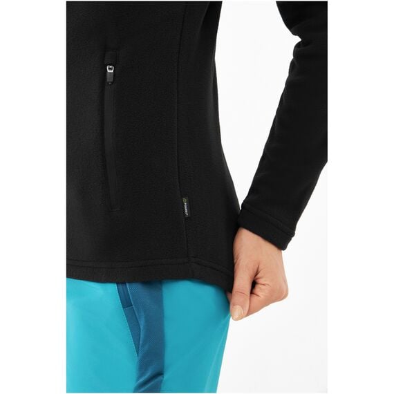 VIKING Bluza damska Tesero Polartec czarna, Kolor: czarny, Rozmiar: M, 7 zdjęcie