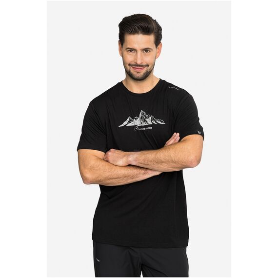 VIKING T-shirt męski Lenta Bamboo Light czarny, Kolor: czarny, Rozmiar: L, 5 zdjęcie