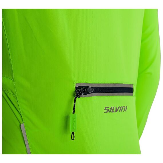 Kurtka Sportowa Dziecięca SILVINI PUNTA CJ1235, Kolor: zielony, Rozmiar: 110/116, 4 zdjęcie