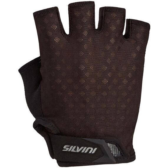 Rękawiczki Rowerowe Męskie SILVINI Gloves Orso MA1639 czarne, Kolor: czarny, Rozmiar: M