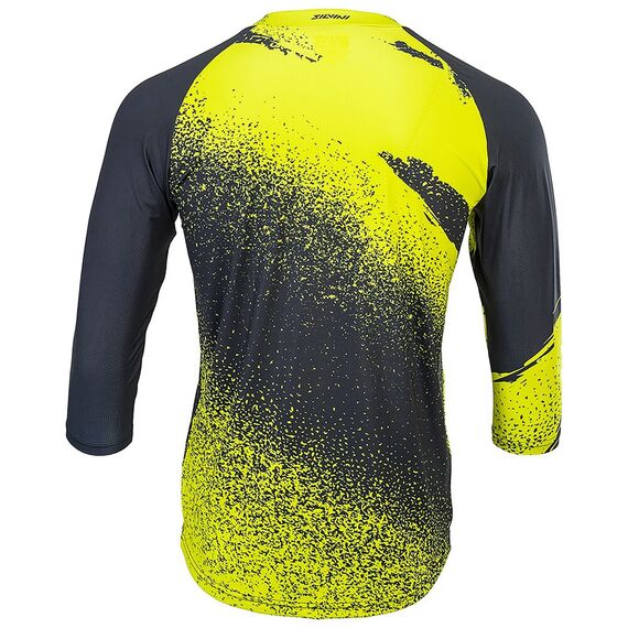 Koszulka Rowerowa Męska Enduro 3/4 SILVINI Brunello MD1801, Kolor: czarny, Rozmiar: L, 2 zdjęcie