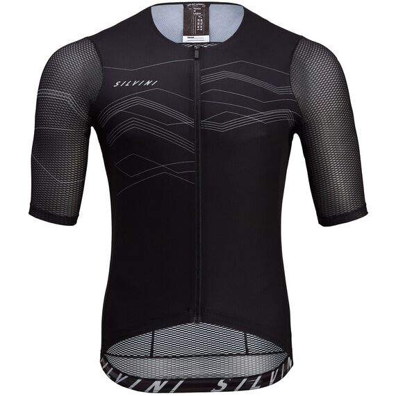 Koszulka Rowerowa Męska SILVINI Legno MD2000 czarna, Kolor: czarny, Rozmiar: M