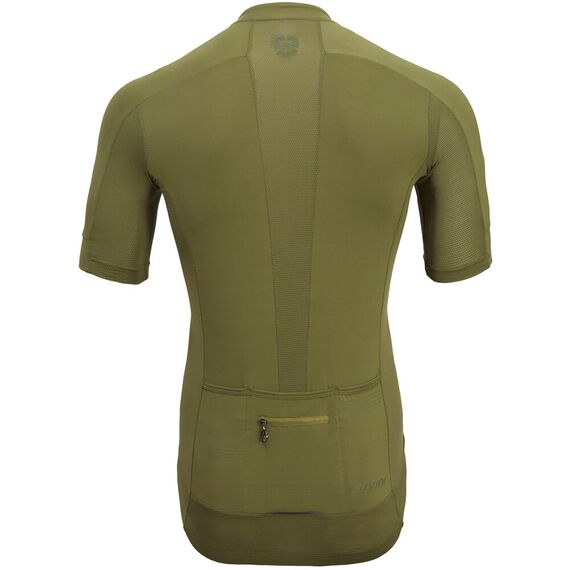 Koszulka Kolarska Męska SILVINI Ceno MD2015 bordowa, Kolor: zielony, Rozmiar: L, 2 zdjęcie