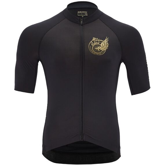 SILVINI Koszulka męska Men Jersey Mottolino MD2206 S, Kolor: czarny, Rozmiar: M