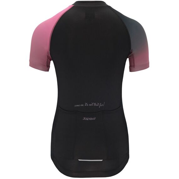 SILVINI Koszulka damska Women Jersey Mazzana WD2045, Kolor: czarny, Rozmiar: L