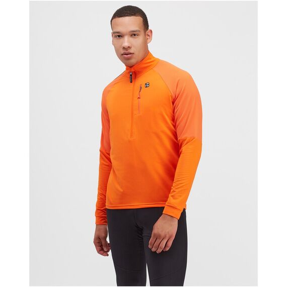 Bluza do Narciarstwa Biegowego Męska SILVINI Marone MJ1900, Kolor: pomarańczowy, Rozmiar: L