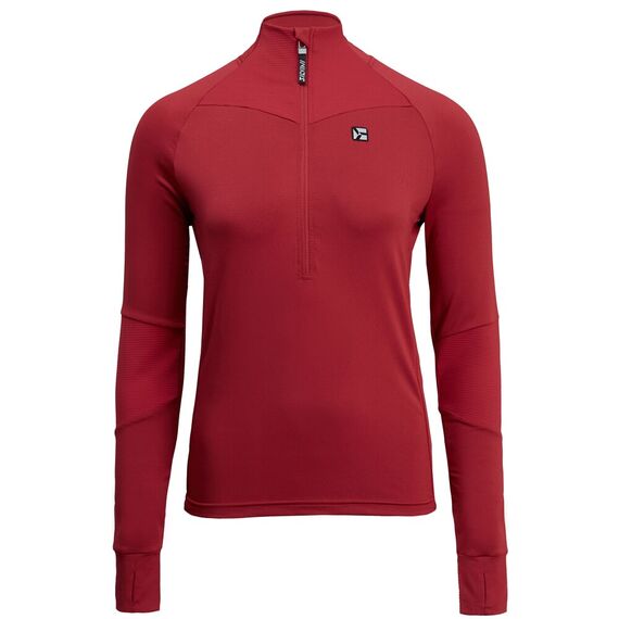 Bluza do Narciarstwa Biegowego Damska SILVINI Latera WJ1903, Kolor: czerwony, Rozmiar: M, 5 zdjęcie