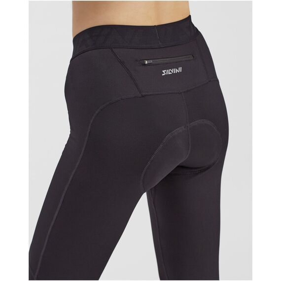 Spodnie Kolarskie Damskie SILVINI Rapone Pad WP1732, Kolor: czarny, Rozmiar: XL, 4 zdjęcie