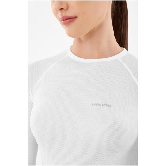 VIKING Bielizna Easy Dry Unisex Longsleeve, Kolor: biały, Rozmiar: M, 8 zdjęcie