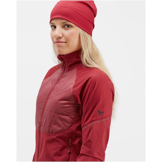 Kurtka Damska PrimaLoft SILVINI Cortena WJ2121, Kolor: czerwony, Rozmiar: M, 4 zdjęcie