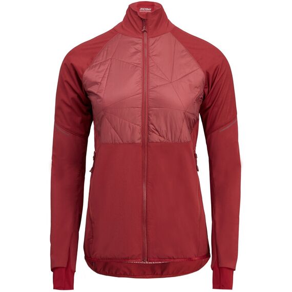 Kurtka Damska PrimaLoft SILVINI Cortena WJ2121, Kolor: czerwony, Rozmiar: XS, 3 zdjęcie