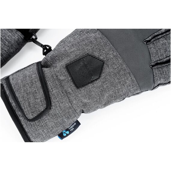 VIKING Rękawice Hjort Ski Man, Kolor: szary, Rozmiar: 10, 4 zdjęcie