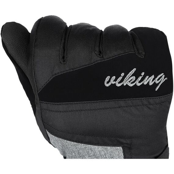 VIKING Rękawice Ronda Ski Lady szare, Kolor: szary, Rozmiar: 4, 3 zdjęcie