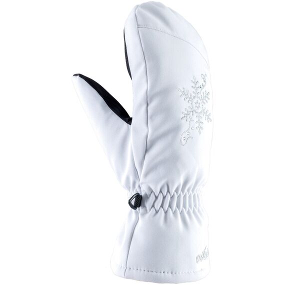 VIKING Rękawice Aliana Mitten Ski Lady, Kolor: biały, Rozmiar: 5