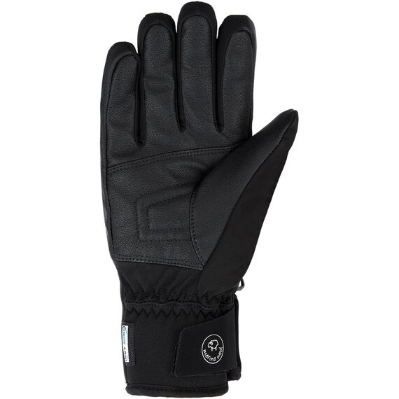 VIKING Rękawice Tramontana Merino Ski Lady z wełną merino, Kolor: czarny, Rozmiar: 6, 2 zdjęcie