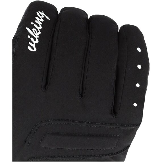 VIKING Rękawice Tramontana Merino Ski Lady z wełną merino, Kolor: czarny, Rozmiar: 6, 4 zdjęcie