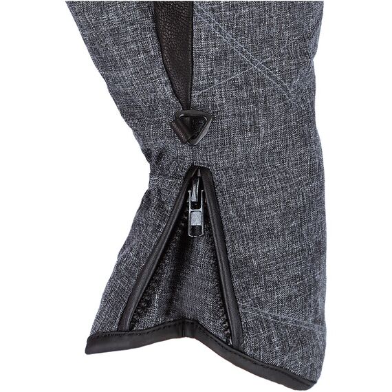 VIKING Rękawice Hitra Ski Lady, Kolor: szary, Rozmiar: 6, 3 zdjęcie