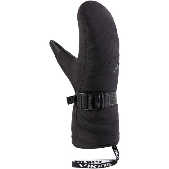 Rękawice Narciarskie Damskie Jednopalczaste VIKING Espada Mitten Ski Lady, Kolor: czarny, Rozmiar: 8