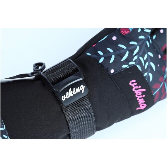 Rękawice Narciarskie Damskie VIKING Tanuka Ski Lady, Kolor: różowy, Rozmiar: 7, 5 zdjęcie