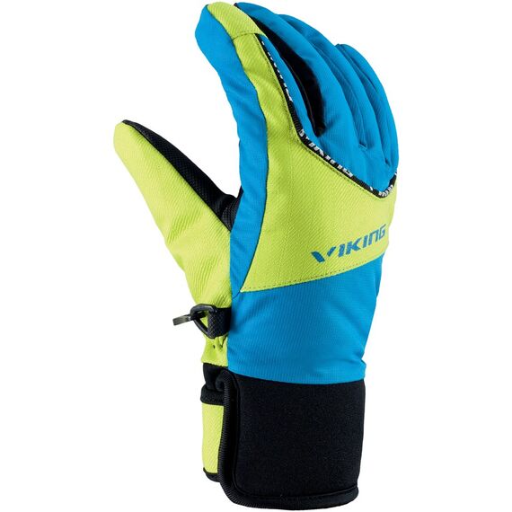 Rękawice Narciarskie Dziecięce VIKING Fin Ski Kids, Kolor: niebieski, Rozmiar: 4