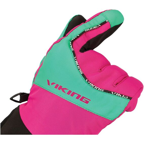 Rękawice Narciarskie Dziecięce VIKING Fin Ski Kids, Kolor: różowy, Rozmiar: 3, 3 zdjęcie Rękawice Narciarskie Dziecięce VIKING Fin Ski Kids, Kolor: różowy, Rozmiar: 3, 3 zdjęcie