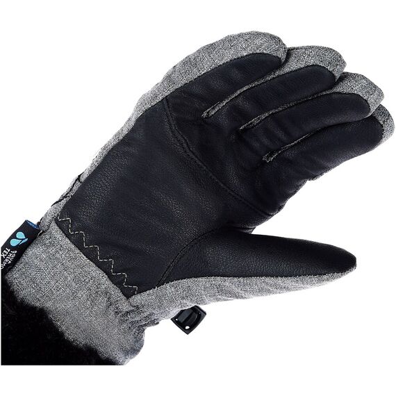 Rękawice narciarskie dziecięce VIKING Meris Jr Ski Kids szare