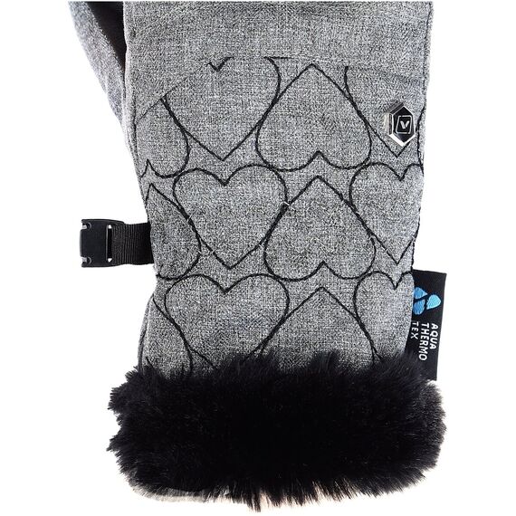 Rękawice narciarskie dziecięce VIKING Meris Jr Ski Kids szare