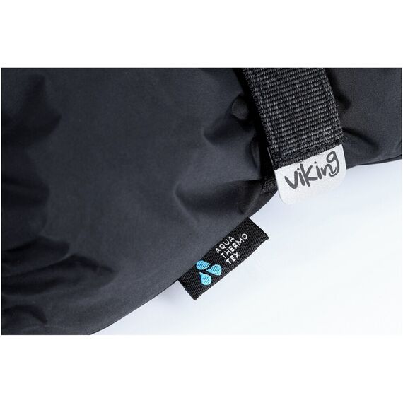 Rękawice Zimowe Dziecięce VIKING Olli Pro Kids, Kolor: czarny, Rozmiar: 3, 7 zdjęcie