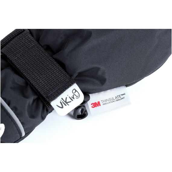 Rękawice Zimowe Dziecięce VIKING Olli Pro Kids, Kolor: czarny, Rozmiar: 3, 5 zdjęcie