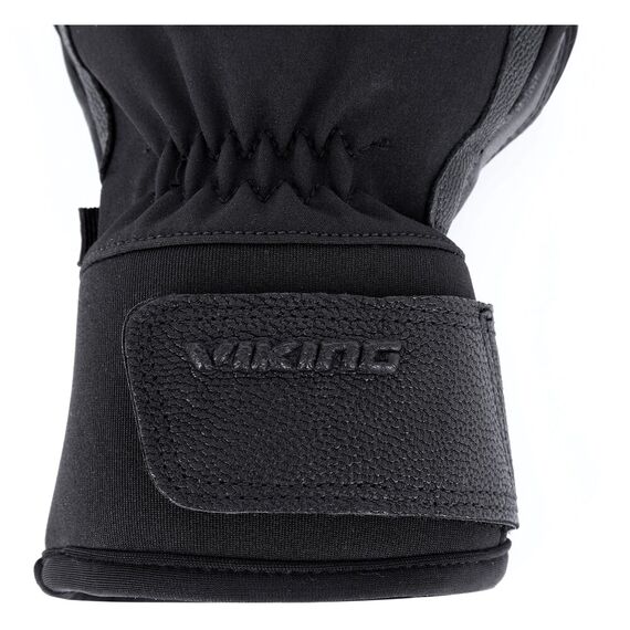 Rękawice Zimowe ze Skórą Naturalną VIKING Knox Multifunction, Kolor: czarny, Rozmiar: 7, 7 zdjęcie