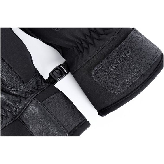 Rękawice Zimowe ze Skórą Naturalną VIKING Knox Multifunction, Kolor: czarny, Rozmiar: 10, 8 zdjęcie