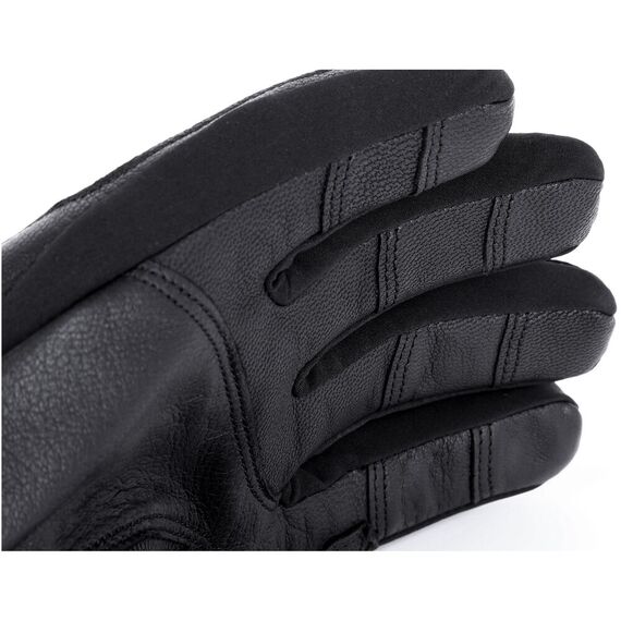 Rękawice Zimowe ze Skórą Naturalną VIKING Knox Multifunction, Kolor: czarny, Rozmiar: 8, 4 zdjęcie