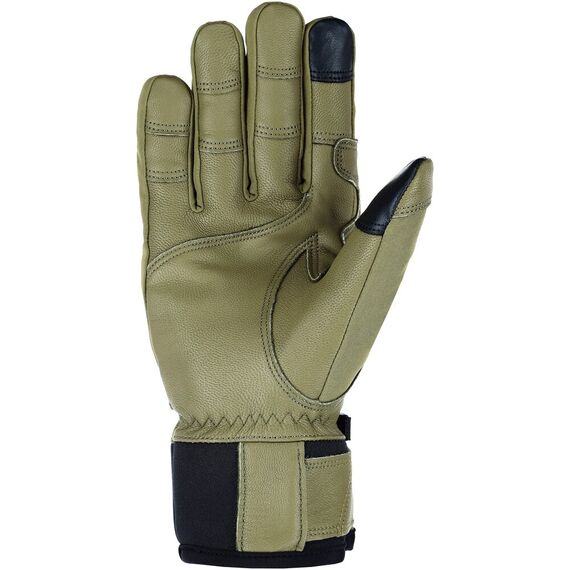 Rękawice Zimowe ze Skórą Naturalną VIKING Knox Multifunction, Kolor: khaki, Rozmiar: 8, 2 zdjęcie