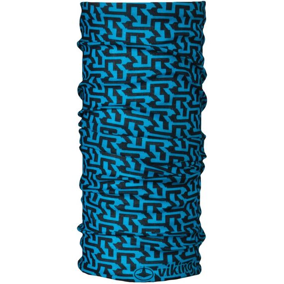 Bandana z Motywem Labiryntu Niebieska One Size Viking 1277