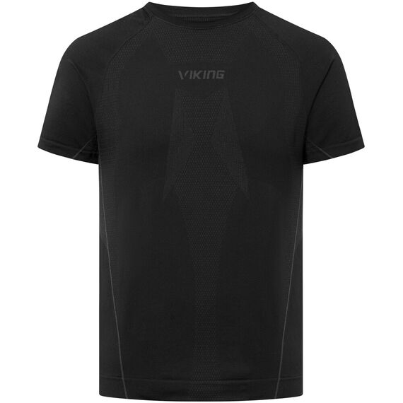 Bielizna męska VIKING Eiger Shortsleeve czarna Bielizna męska VIKING Eiger Shortsleeve czarna