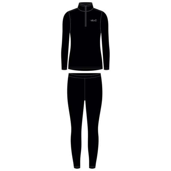 VIKING Bielizna Arctis Kids Set, Kolor: czarny, Rozmiar: 116/128, 3 zdjęcie VIKING Bielizna Arctis Kids Set, Kolor: czarny, Rozmiar: 116/128, 3 zdjęcie