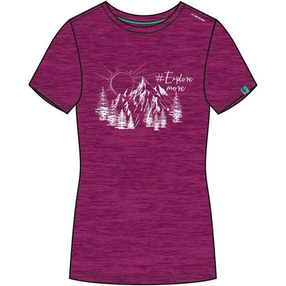 VIKING T-shirt Lenta Bamboo Light Lady, Kolor: fioletowy, Rozmiar: XS