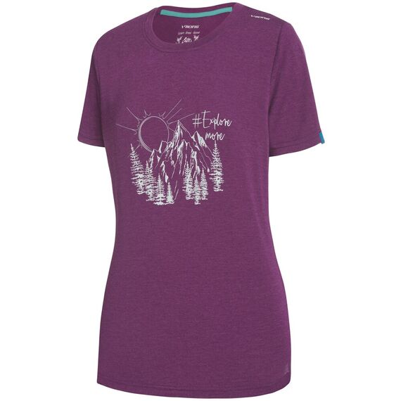 VIKING T-shirt Lenta Bamboo Light Lady, Kolor: fioletowy, Rozmiar: XS, 5 zdjęcie VIKING T-shirt Lenta Bamboo Light Lady, Kolor: fioletowy, Rozmiar: XS, 5 zdjęcie