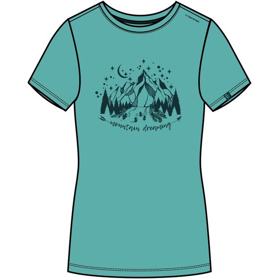 VIKING T-shirt Lako Bamboo Lady, Kolor: turkusowy, Rozmiar: S, 9 zdjęcie