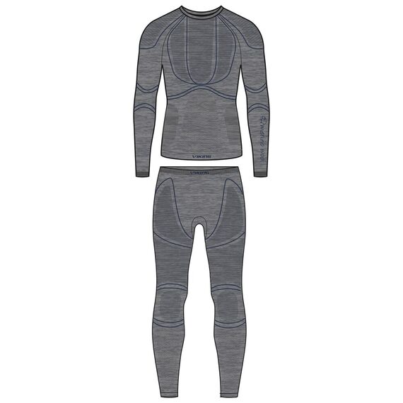 VIKING Bielizna Lan Pro Man Set, Kolor: szary, Rozmiar: XXL