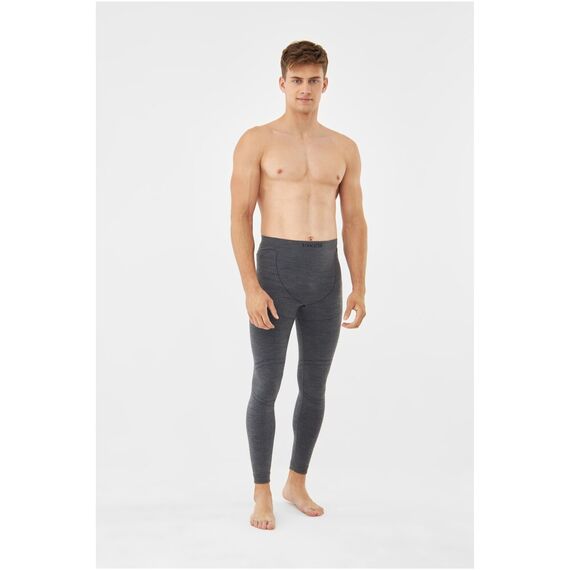 VIKING Bielizna Lan Pro Man Set zestaw z wełną merino szary, Kolor: szary, Rozmiar: XL, 3 zdjęcie