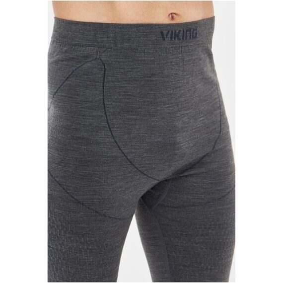 VIKING Bielizna Lan Pro Man Set zestaw z wełną merino szary, Kolor: szary, Rozmiar: M, 9 zdjęcie