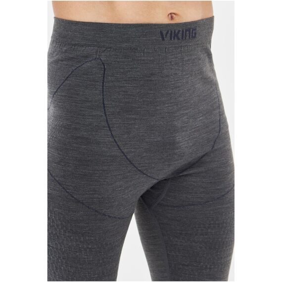 VIKING Bielizna Lan Pro Man Set zestaw z wełną merino szary, Kolor: szary, Rozmiar: XL, 9 zdjęcie