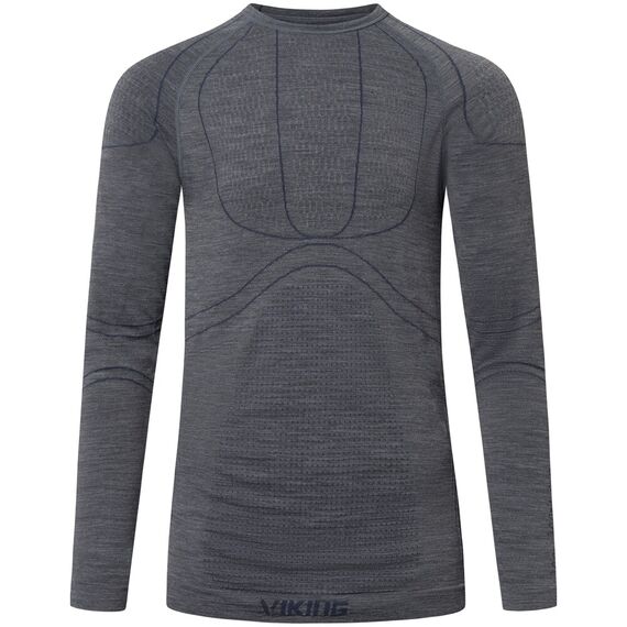 VIKING Bielizna Lan Pro Man Set zestaw z wełną merino szary, Kolor: szary, Rozmiar: XL, 10 zdjęcie