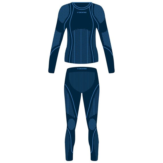 VIKING Bielizna Skido Kids Set, Kolor: granatowy, Rozmiar: 104/110, 4 zdjęcie