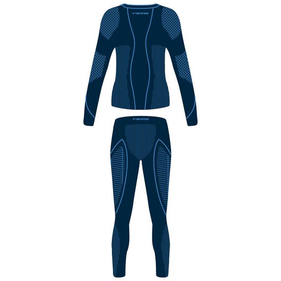 VIKING Bielizna Skido Kids Set, Kolor: granatowy, Rozmiar: 104/110, 2 zdjęcie