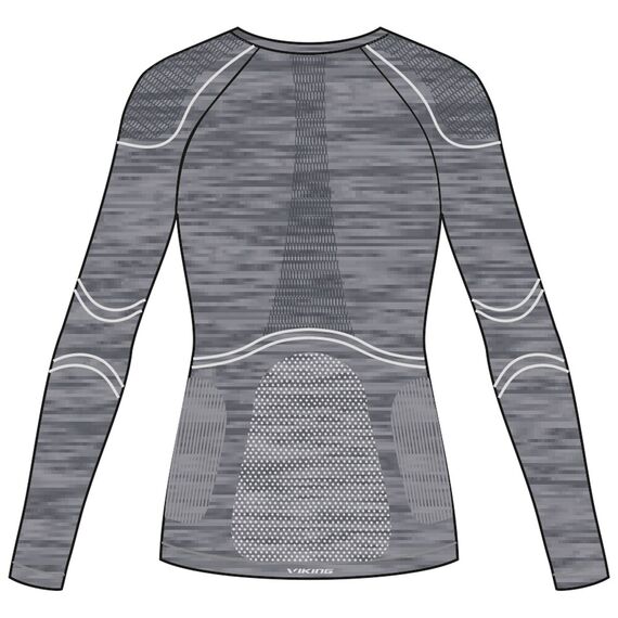 VIKING Bielizna koszulka Lana Pro Lady Longsleeve szara, Kolor: szary, Rozmiar: M, 4 zdjęcie