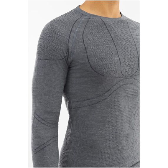 VIKING Bielizna koszulka Lan Pro Man Longsleeve szara, Kolor: szary, Rozmiar: M, 7 zdjęcie